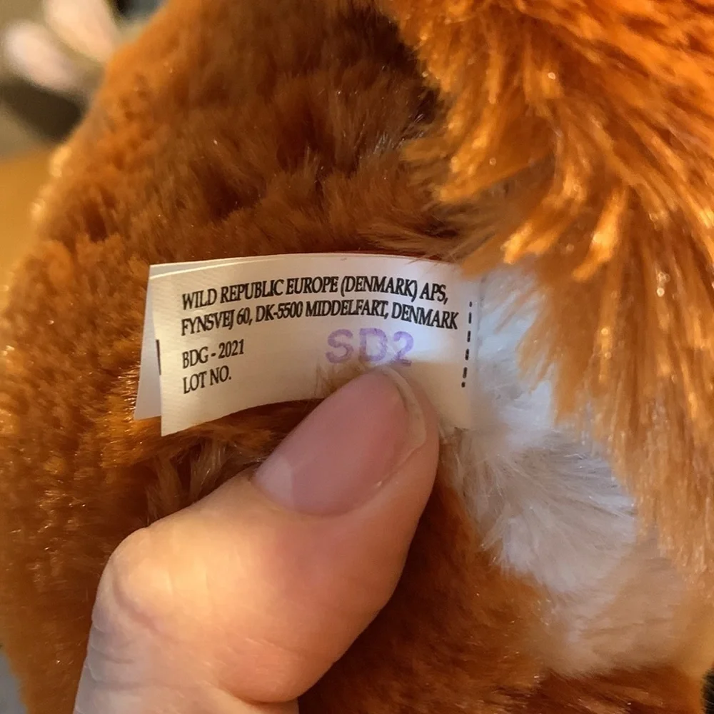 Wild Republic, Cuddlekins Red Fox Stuffed Animal, 12 inches